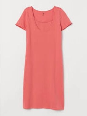 H&M NWOT *NURSING* Dress w/Scoop Neck, Fitted Knit For EASY ACCESSIBILITY